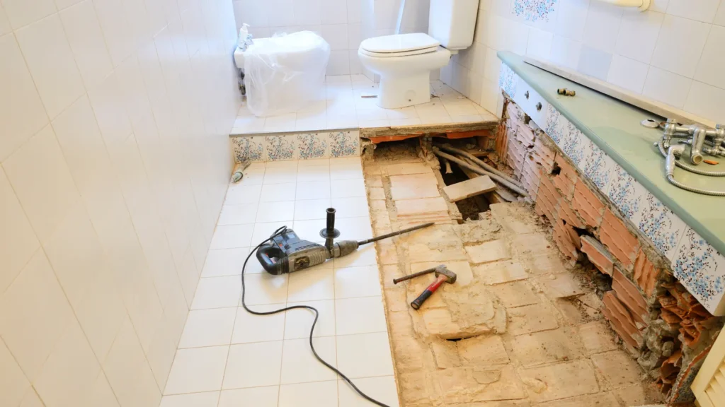 bathroom remodel
