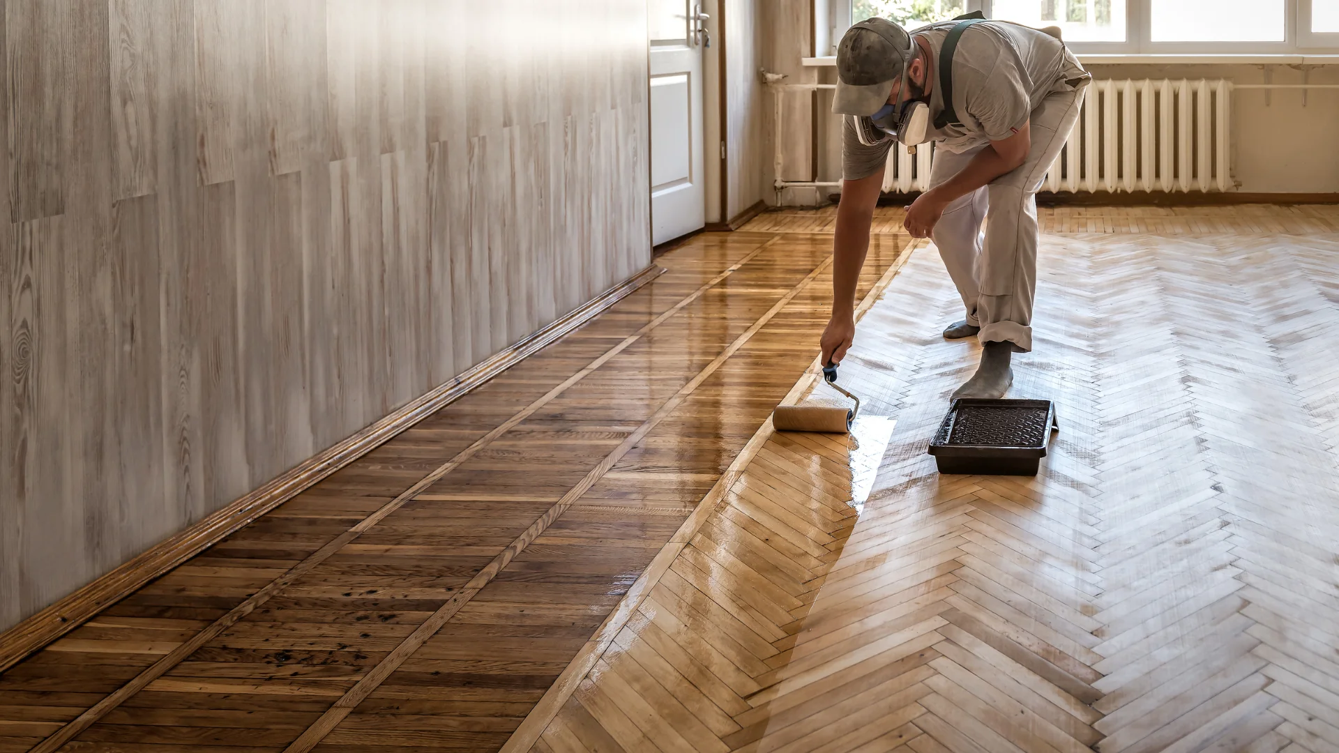 custom wood laid flooring