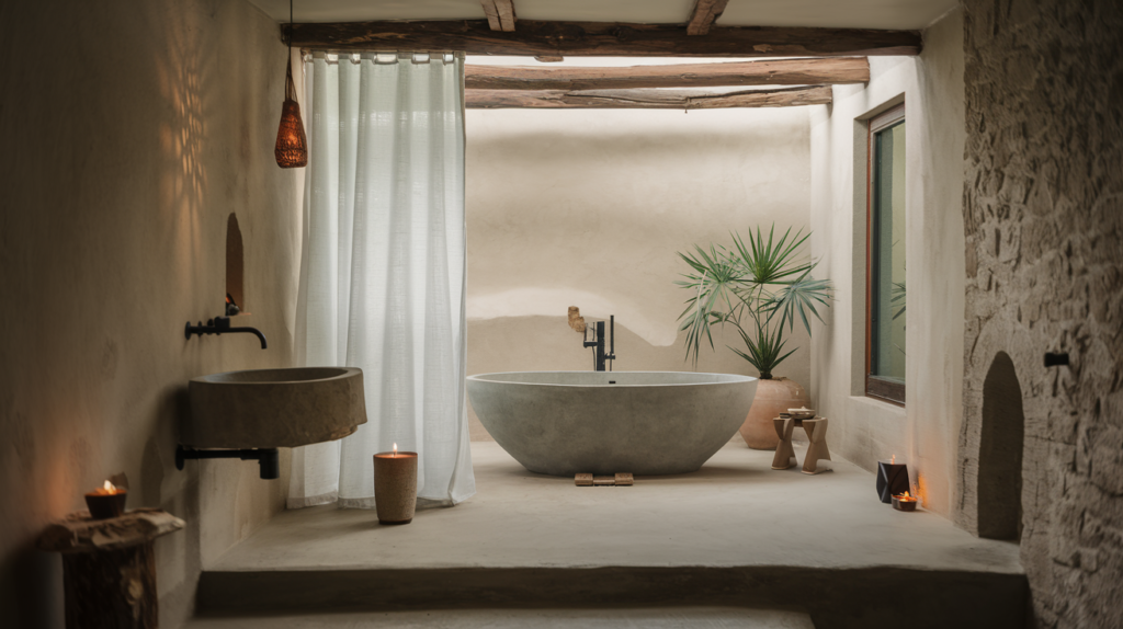 a photo of a beautiful tranquil and dreamy spa ins AovyA KRS6uPI7XKuSnbiA RTPzphlMSkS uCsU5fN80g - 20 Ideas to Transform Your Bathroom into a Dreamy Spa | Home Improvement Ideas