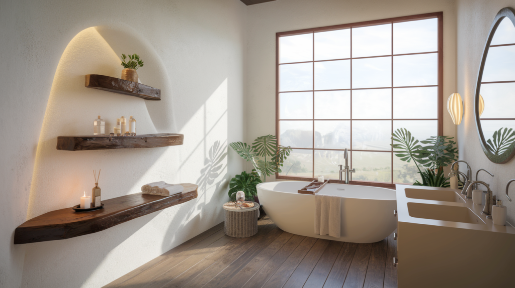 a photo of a california architecture style bathroo m2ga7diHRMKcTg24cZv Tg NSrwiFDyR KjMw0hhJcgvw - 20 Ideas to Transform Your Bathroom into a Dreamy Spa | Home Improvement Ideas
