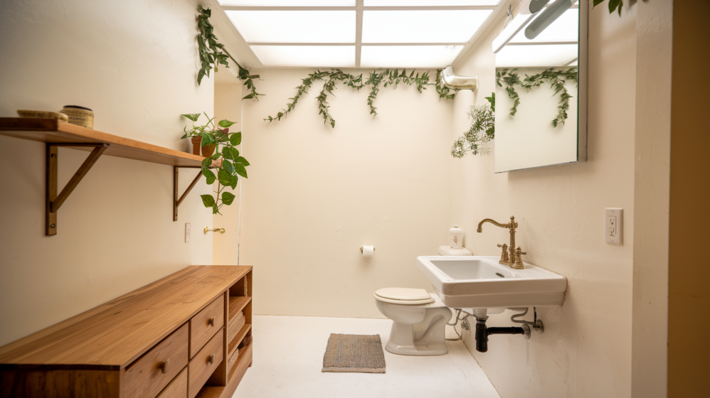 a photo of a clean aesthetic and warm bathroom the w s7RqUDSNm4A10ZBryQtQ iKAlhfy0Qlmo9ptblVvOcQ - 20 Ideas to Transform Your Bathroom into a Dreamy Spa | Home Improvement Ideas