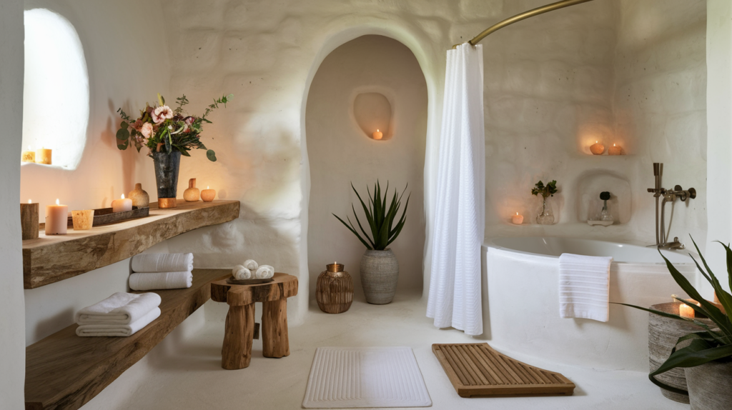 natural bathroom